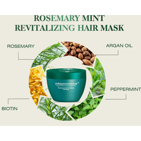 Arganmidas Rosemary Mint Revitalizing Hair Mask (Picture 9 of 11)