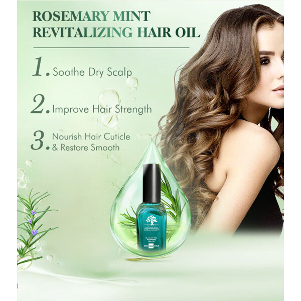 Arganmidas Rosemary Mint Revitalizing Hair Oil (Picture 6 of 9)