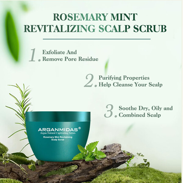 Arganmidas Rosemary Mint Revitalizing Scalp Scrub (Picture 8 of 9)