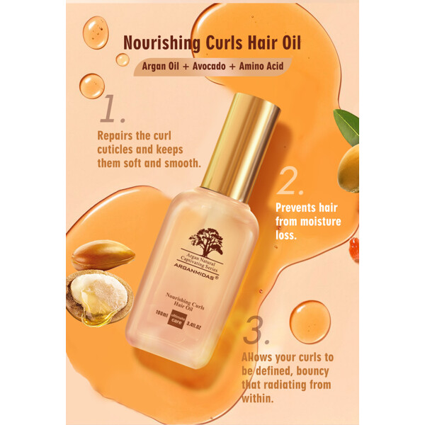 Arganmidas Nourishing Curls Hair Oil (Picture 5 of 8)