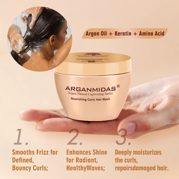 Arganmidas Nourishing Curls Hair Mask (Picture 5 of 8)