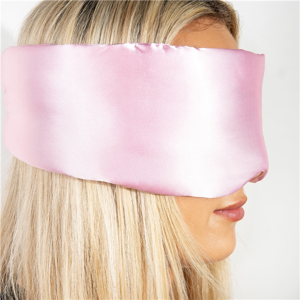 Brushworks Cushioned Satin Sleep Mask (Picture 7 of 9)