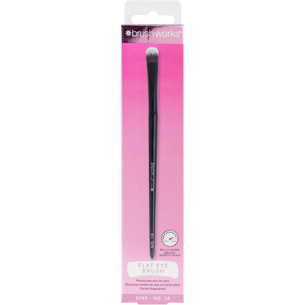 Brushworks No. 18 Flat Eye Brush (Picture 1 of 9)