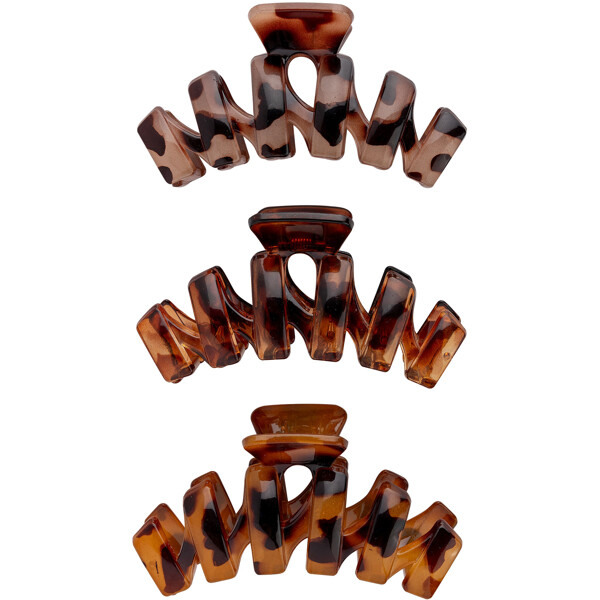 Brushworks Tortoiseshell Claw Clips (Picture 2 of 5)