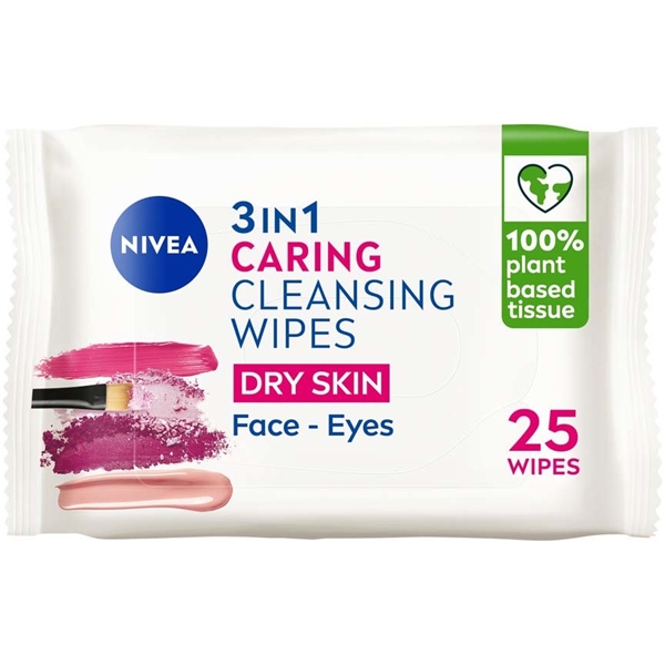 Nivea 3 in 1 Caring Cleansing Wipes (Picture 1 of 6)