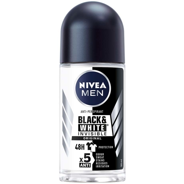 Nivea Men Deo Black & White Invisible Roll On (Picture 1 of 5)