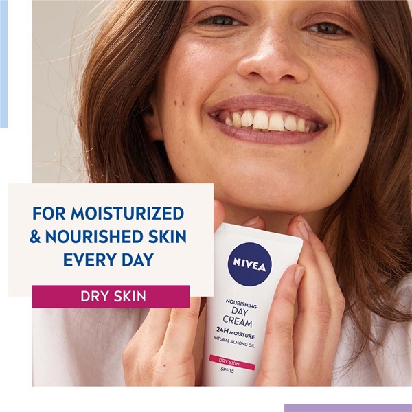 Nivea Nourishing Day Cream SPF15 - Dry Skin (Picture 2 of 5)