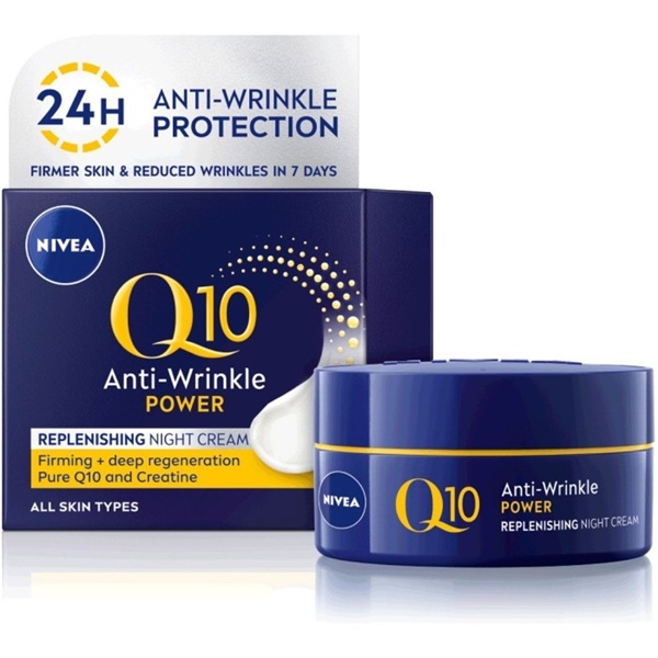 Nivea Q10 Anti Wrinkle Power Night Cream (Picture 1 of 6)