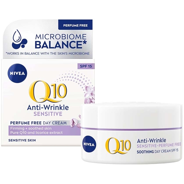 Nivea Q10 Anti Wrinkle Sensitive Day SPF15 (Picture 1 of 6)