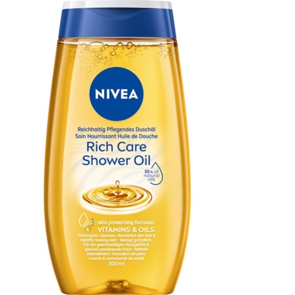 Nivea Rich Care Shower Oil (Picture 1 of 6)