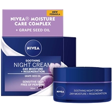 50 ml - Nivea Soothing Night Cream