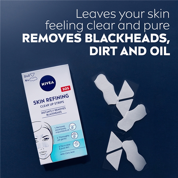 Nivea SOS Skin Refining Clear Up Strips (Picture 2 of 6)