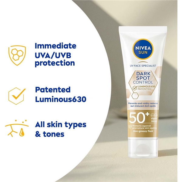 Nivea Sun UV Face Luminous630 SPF50+ (Picture 3 of 6)