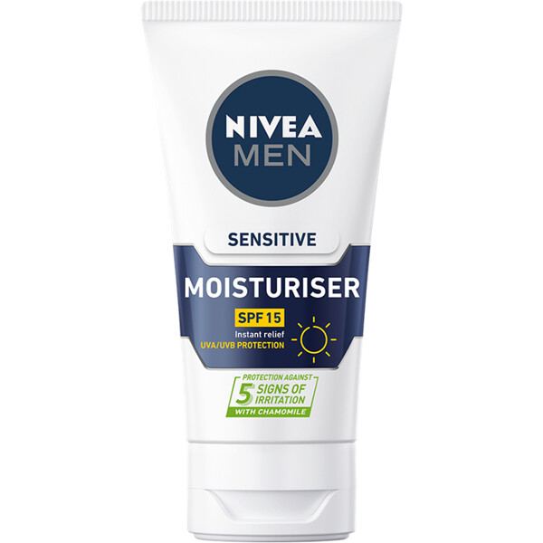 Nivea Men Sensitive Face Moisturiser SPF15 (Picture 2 of 8)