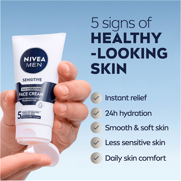 Nivea Men Sensitive Face Cream (Picture 3 of 8)