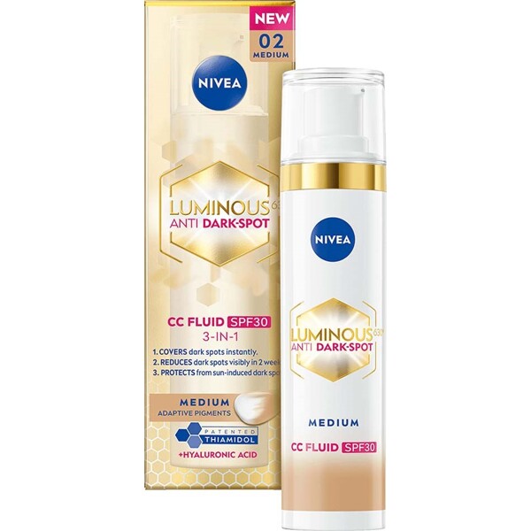 Nivea Luminous630 Anti Dark Spot CC Fluid (Picture 1 of 3)