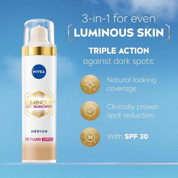 Nivea Luminous630 Anti Dark Spot CC Fluid (Picture 2 of 3)