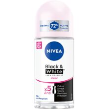 Nivea Black & White Clear Roll On Deo 50 ml