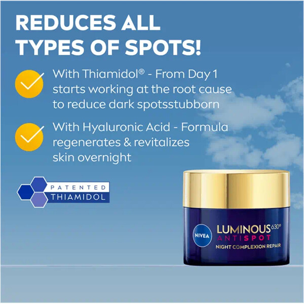 Nivea Luminous630 Anti Dark Spot Night Cream (Picture 4 of 7)