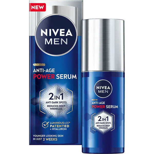 Nivea Men Luminous Anti Age Power 2in1 Serum (Picture 1 of 7)