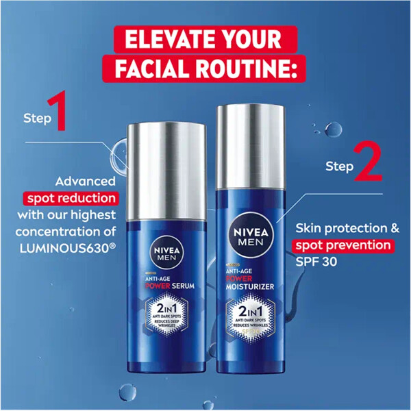 Nivea Men Luminous Anti Age Power 2in1 Serum (Picture 5 of 7)