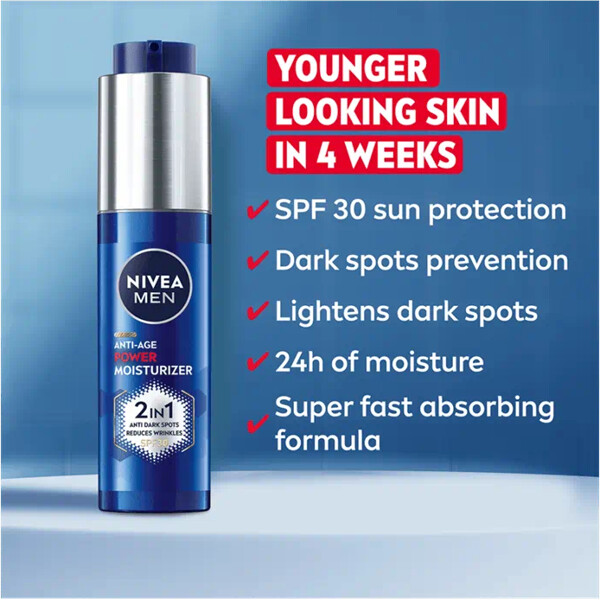 Nivea Men Luminous Anti Age Power Moisturizer (Picture 4 of 7)