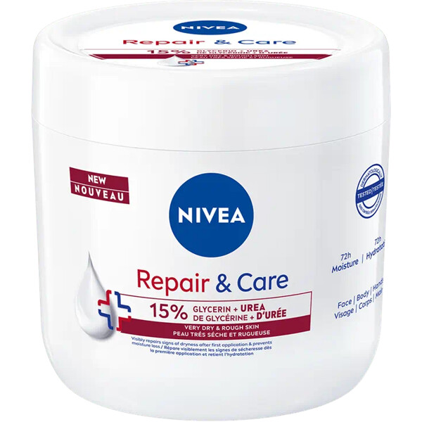 Nivea Repair & Care Body Cream Urea (Picture 1 of 2)