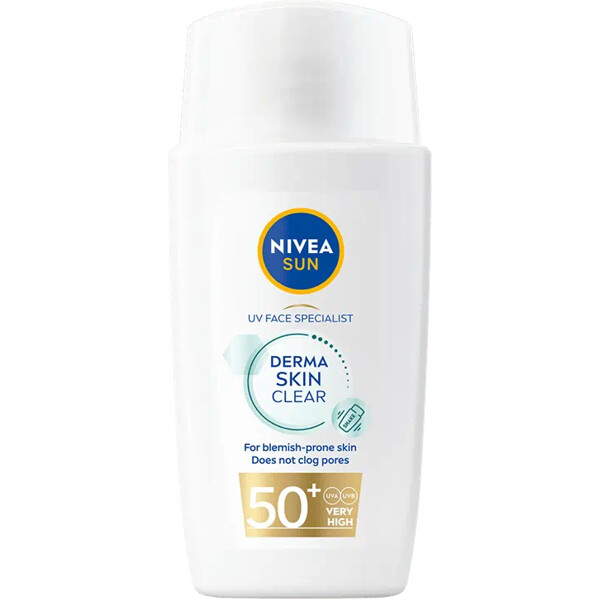 Nivea Sun UV Derma Skin Clear Dry Touch Spf 50+ (Picture 2 of 2)