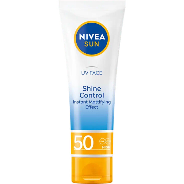 Nivea Sun UV Face Shine Control Cream Spf 50 (Picture 2 of 2)