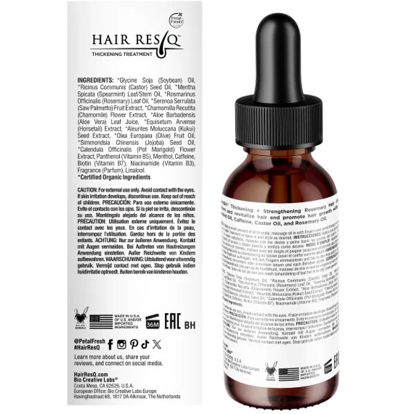 Hair ResQ Thickening + Strengthen Hair Oil (Picture 2 of 2)