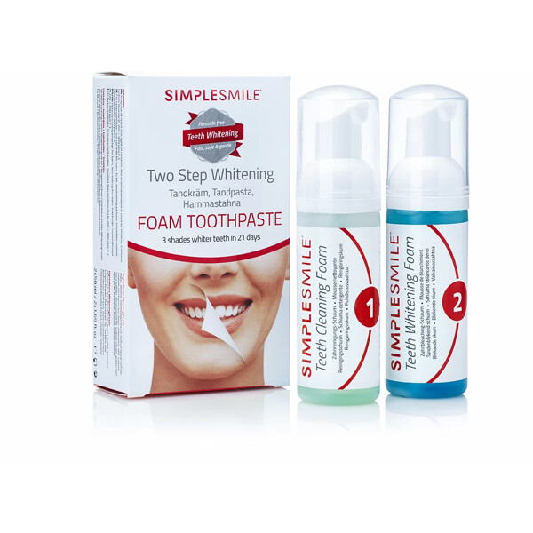 SimpleSmile Dual Foam Whitening Toothpaste (Picture 1 of 3)