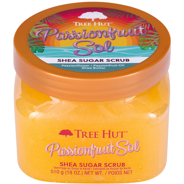 Tree Hut Passionfruit Sol Shea Sugar Scrub (Picture 1 of 7)