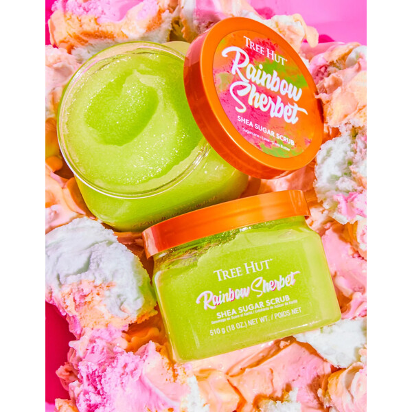 Tree Hut Rainbow Sherbert Shea Sugar Scrub (Picture 3 of 7)