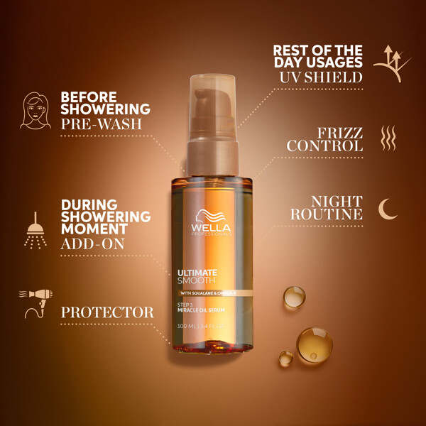 Ultimate Smooth Miracle Oil Serum Travel Size (Picture 3 of 5)